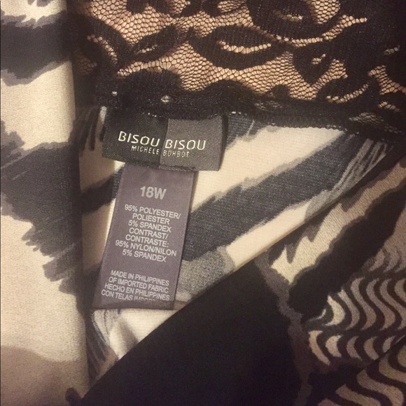 Bison Bisou Empire Zebra Print Dress - Picture 5 of 6